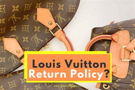 can you return louis vuitton purse|Louis Vuitton return exchange.